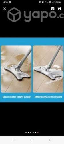 Trapeador Plano Giratorio 360°