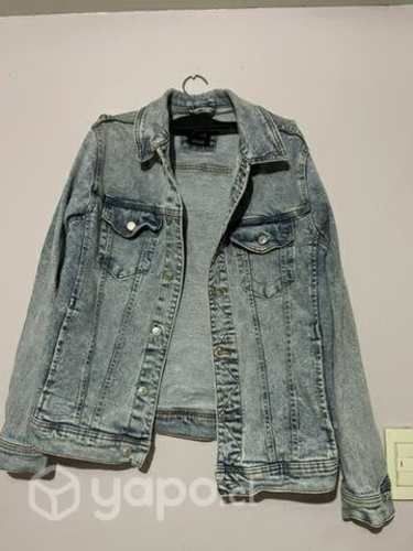 Chaqueta mezclilla Zara talla s oversize