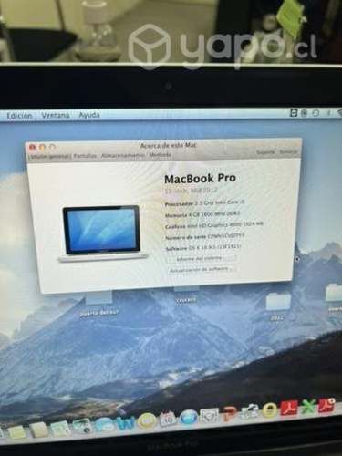 MacBook pro 2012