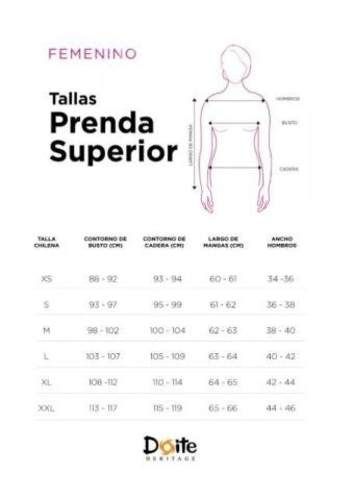 Chaqueta impermeable marca doite