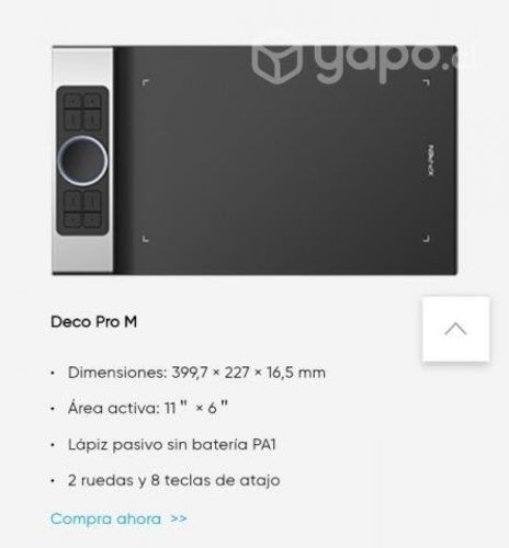 Tableta gráfica XP PEN deco pro M