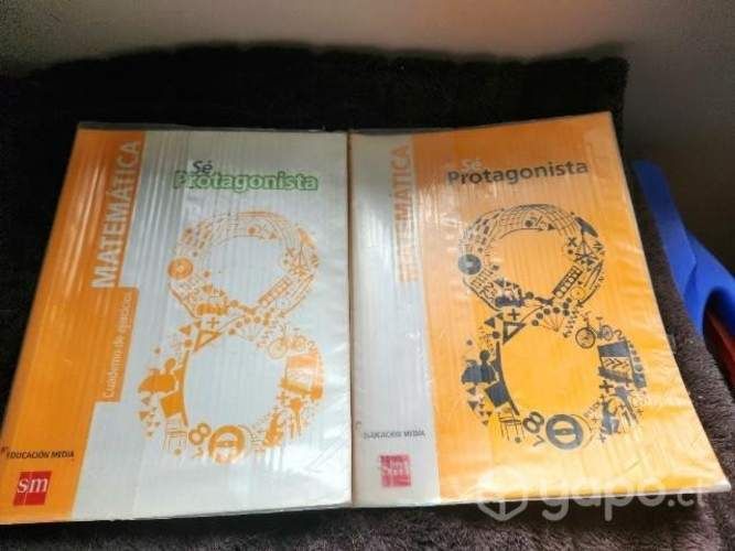 Libro se protagonista octavo básicos matemática