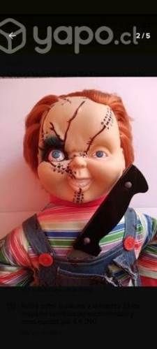 Chucky muñeco figura de colección tamaño real