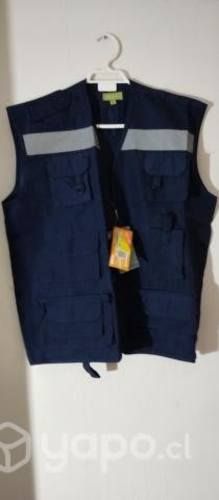 Chaleco cinta reflectante geólogo, L, nuevo