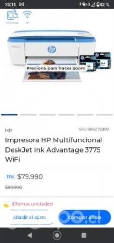 Impresora Multifuncional deskJet