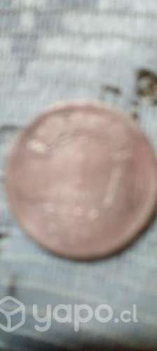 Antiguedades Monedas peso cobre