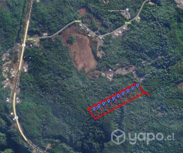 Terreno de 5000 m2 en Quellón