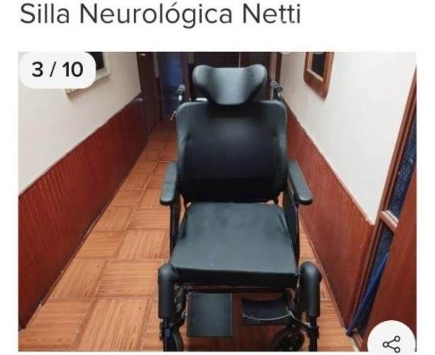 Silla neurológica modelo Netti