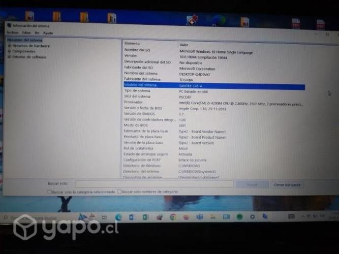 Toshiba satellite c45