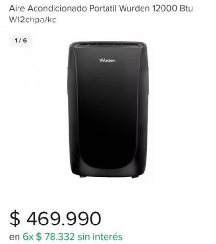 Aire acondicionado wurden frio y caliente