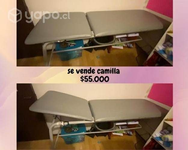 Camilla para pestañas o masajes