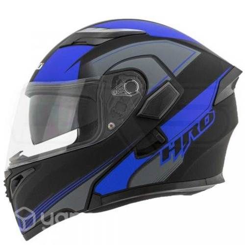 Casco Moto Hro 3400 rida n.m az Abatible