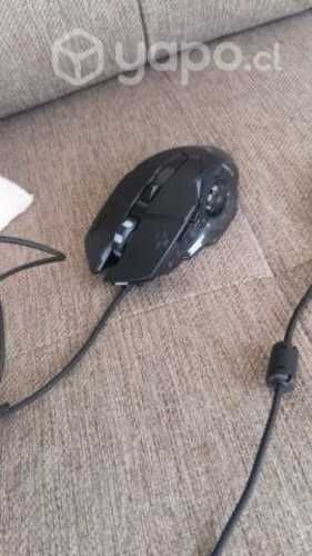 Mouse Gamer y mouse pad 2x1