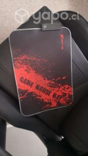 Mouse Gamer y mouse pad 2x1