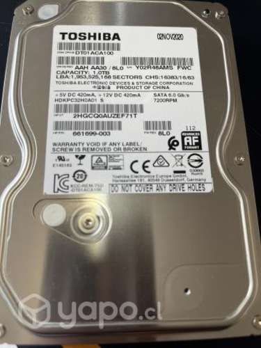 Discos duros 1tb