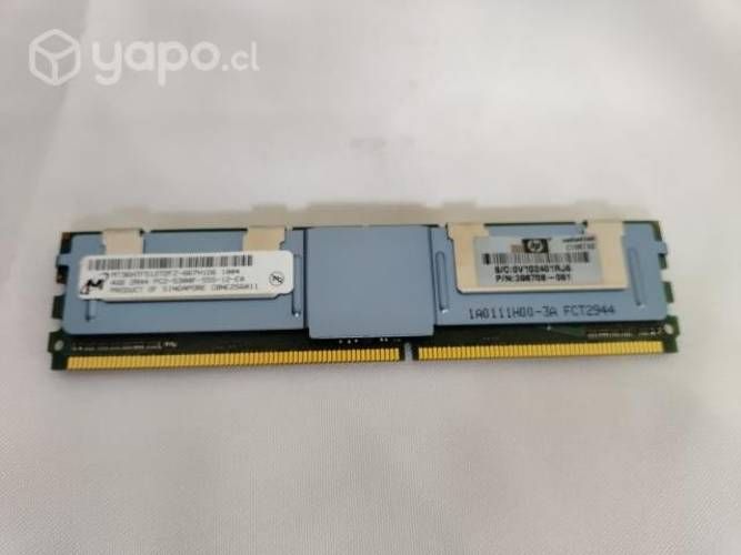 Memoria DIMM DDR2 ECC 2RX4 PC2-5300