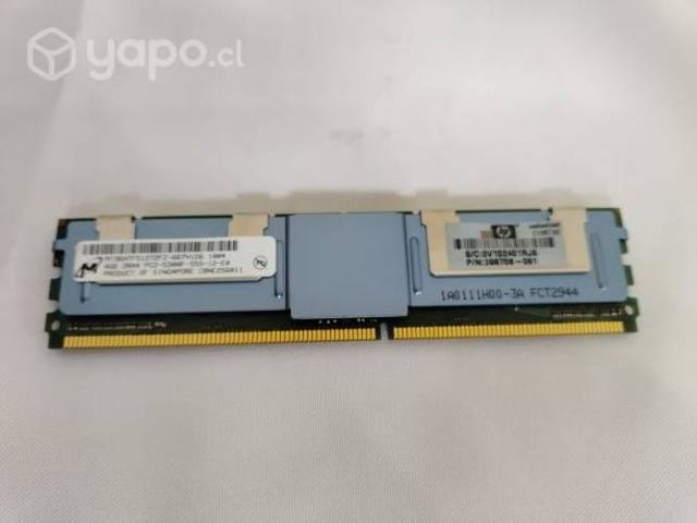 Memoria DIMM DDR2 ECC 2RX4 PC2-5300