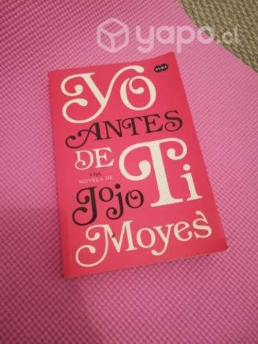 Libro "Yo antes de ti"