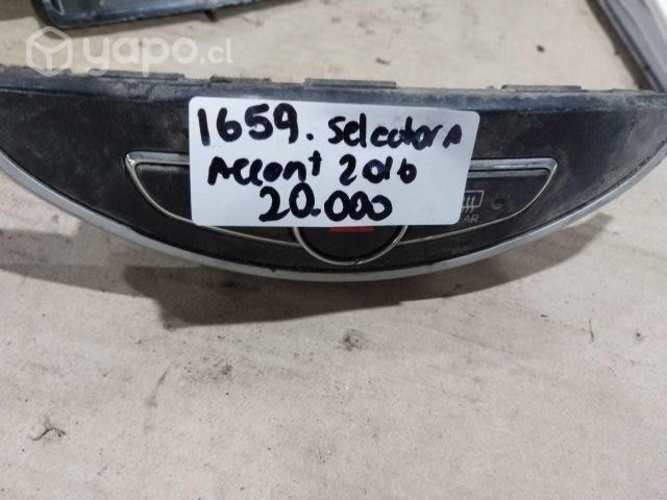 Selectora de cambio Hyundai accent 2016