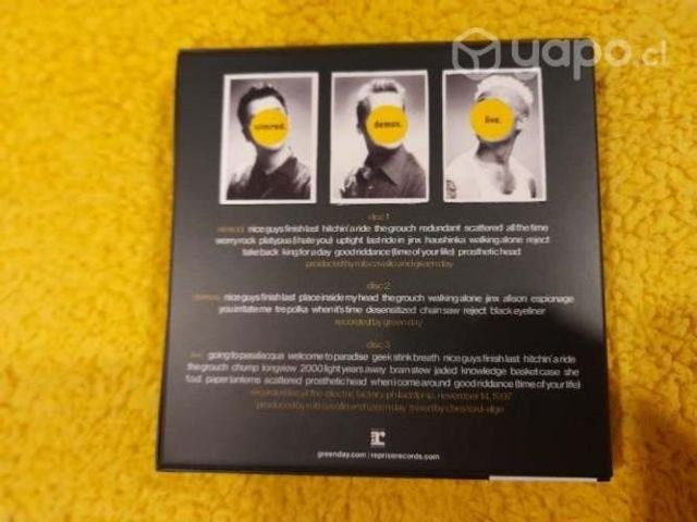 Green day nimrod box set 3 cds