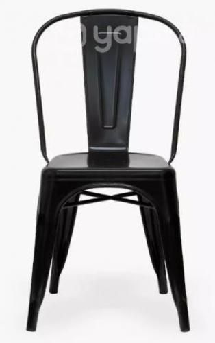 Sillas tolix negro mate