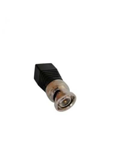 Conector Coaxial Macho Bnc Cctv Borneras