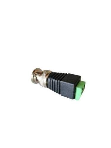 Conector Coaxial Macho Bnc Cctv Borneras