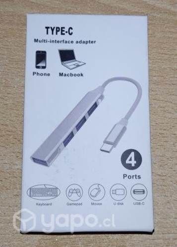 HUB 3,0 Tipo C USB 3,1 adaptador OTG