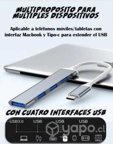 HUB 3,0 Tipo C USB 3,1 adaptador OTG
