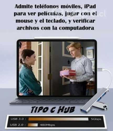 HUB 3,0 Tipo C USB 3,1 adaptador OTG