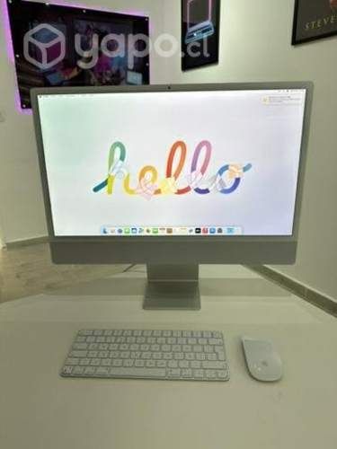 IMac M1 / 24 / 8GB RAM / 256GB / teclado Touch ID