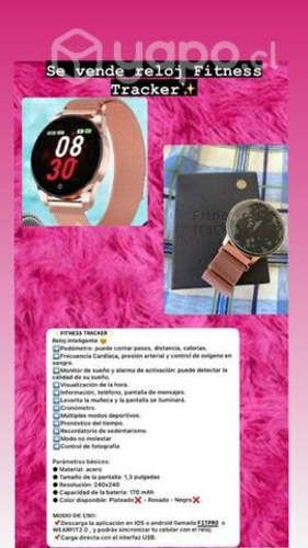 Reloj Inteligente color rosa