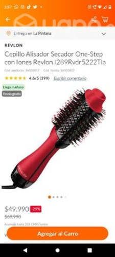 Secador alisador voluminizador revlon