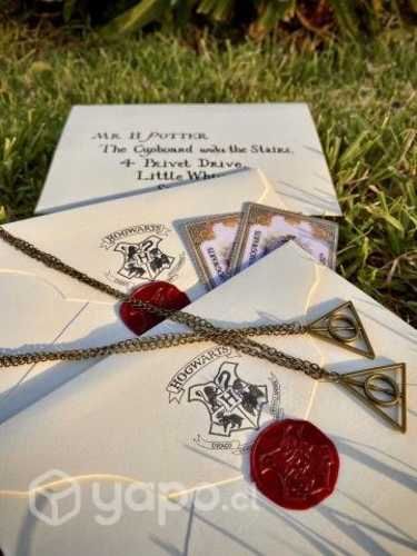 Kit carta de aceptación de Hogwarts (Harry Potter)