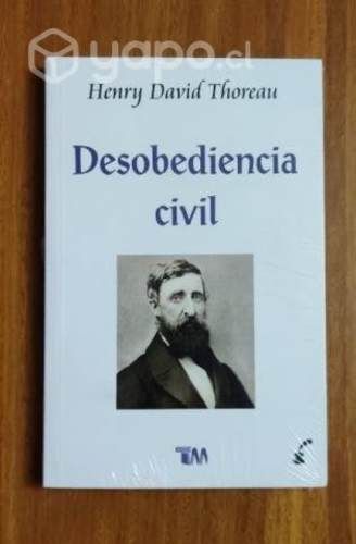 Desobediencia civil - Henry David Thoreau (NUEVO)