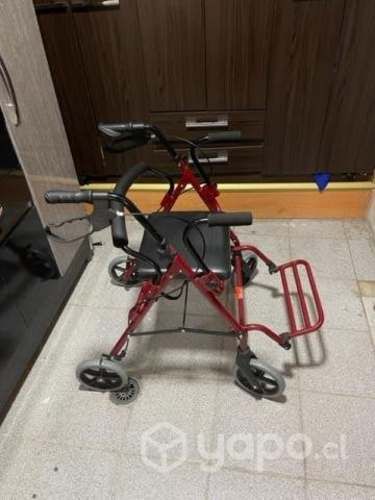 Andador y silla de rueda