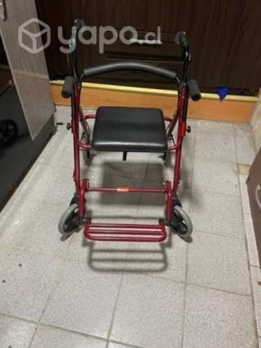 Andador y silla de rueda