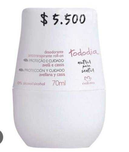 Desodorante natura avellana y casis
