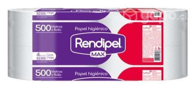 Papel higiénico industrial 4x500