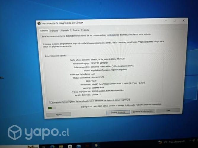 Notebook Acer Nitro 5