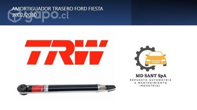 Amortiguador Trasero Ford Fiesta 2002 / 2010