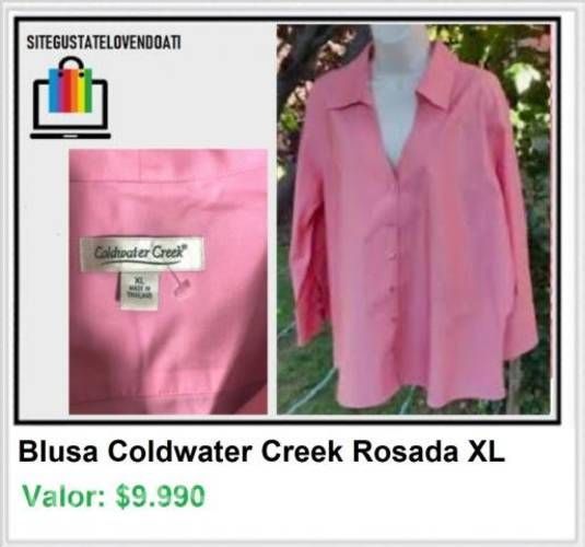 Blusa Rosada Coldwater