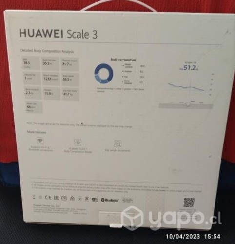 Pesa Digital Inteligente HUAWEI SCALE3