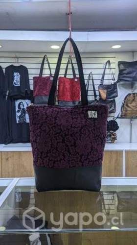 Bolsas de tela reciclada - varios modelos