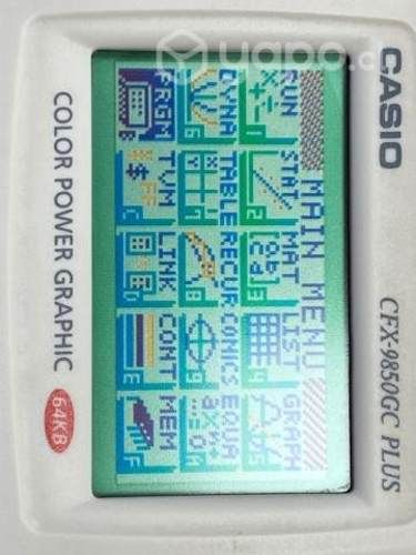 Calculadora programable a color CFX9850GCPlus