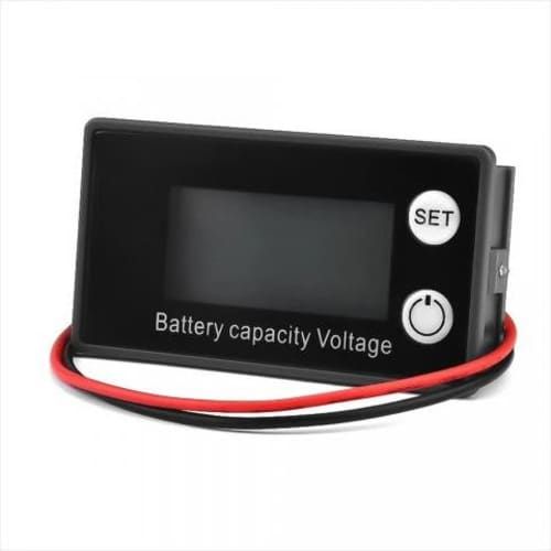 Medidor Digital de % de Carga de Baterías 12V