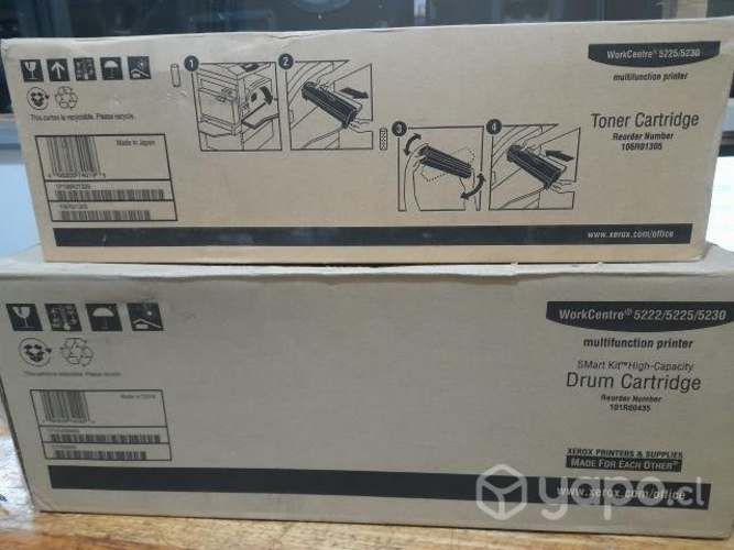 Kit toner + drum xerox wc 5225-5230