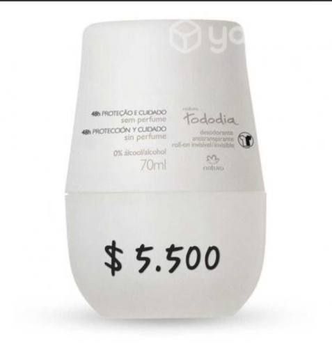 Desodorante natura sin perfume