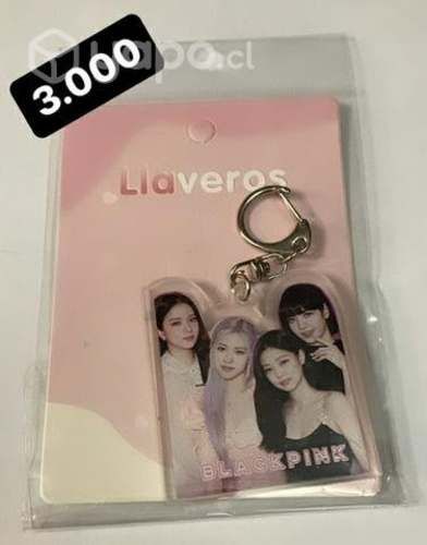 Llavero de Blackpink y lomocards