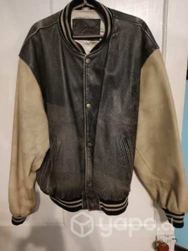 Chaqueta 100 % cuero talla XL